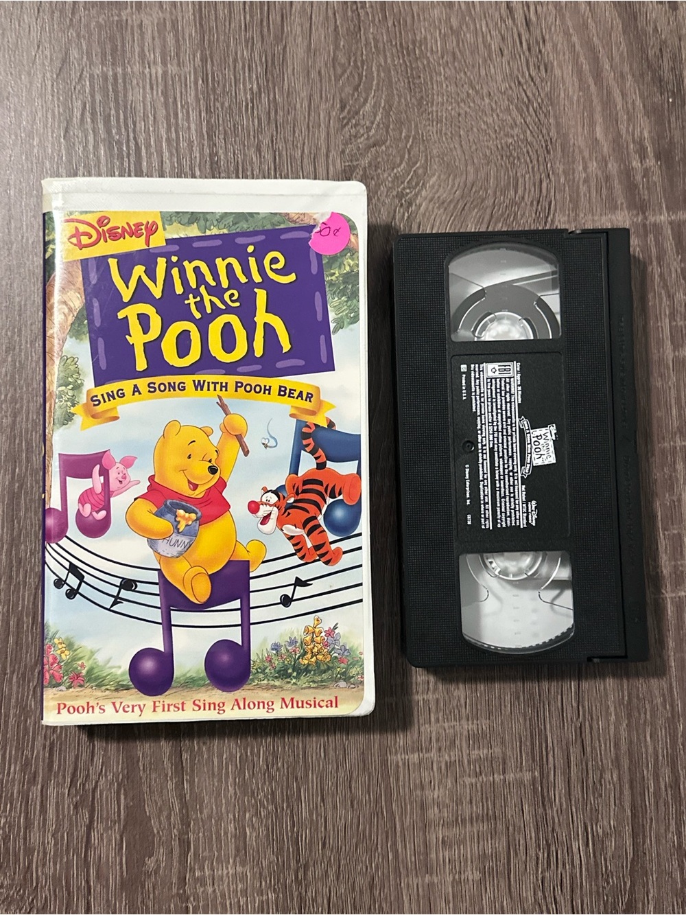 Winnie the Pooh Sing A Sing With Pooh Bear VHS